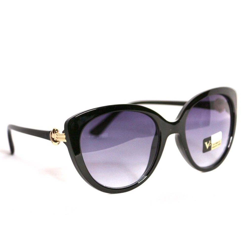 Fashion Black  Cateye Sunglasses - Picture 3 of 5